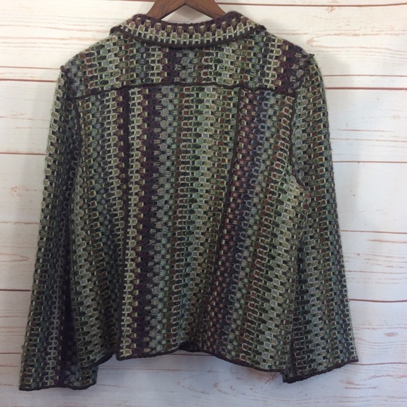 Neil & David. Cardigan Blazer. Multi toned. - Picture 2 of 5